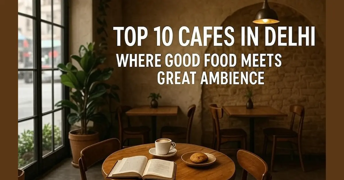 Top 10 Best Cafes in Delhi for 2026 Where Good Food Meets Great Ambience